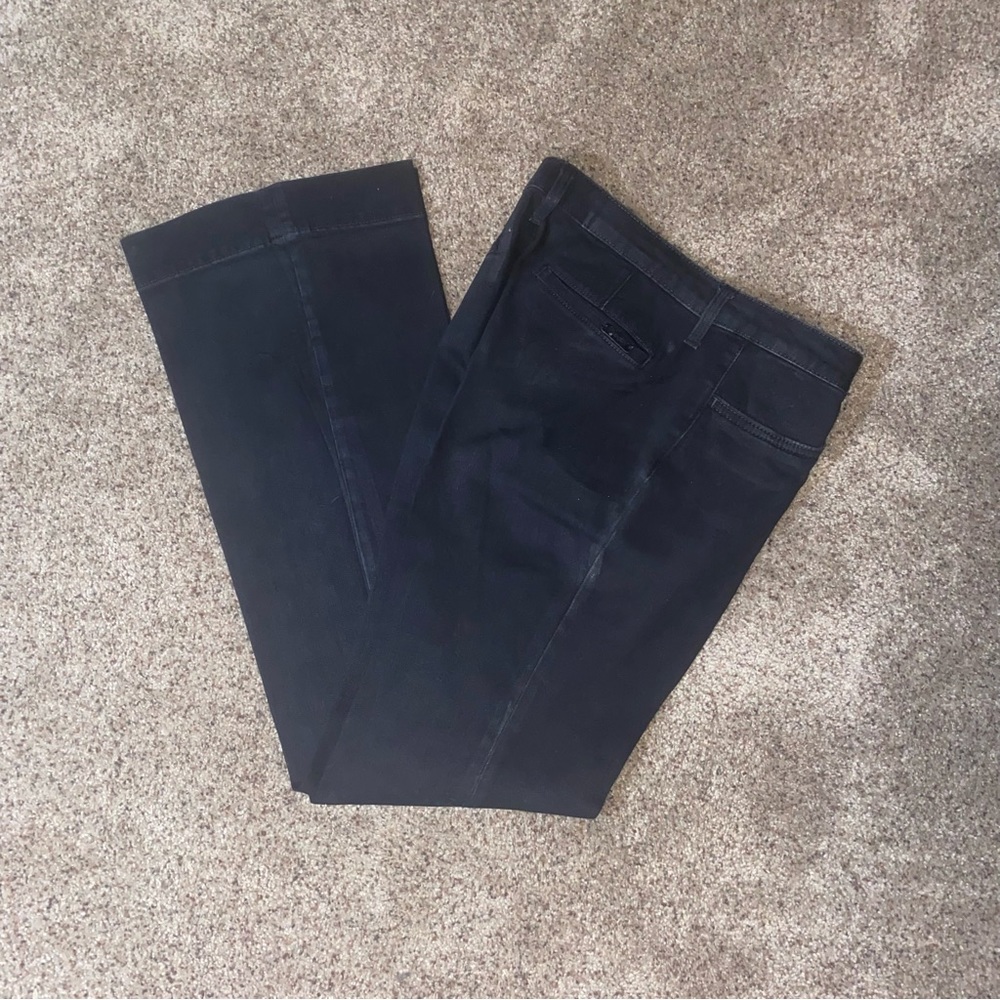 Wrangler Women’s Retro Mae Trouser Mid-Rise Jean Black 7x34